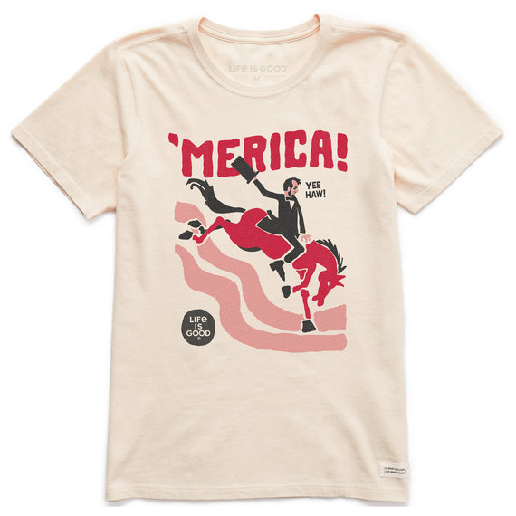 Women's Crafty Abemerica  Crusher Tee