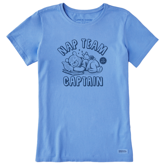 Women's Crafty Nap Team Captain Winnie Short Sleeve  Tee